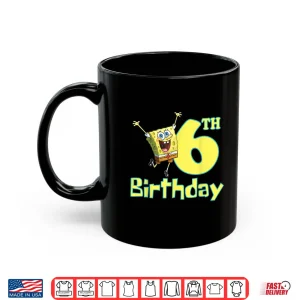 Mug Mademark X Spongebob Squarepants 6th Birthday Party Shirt