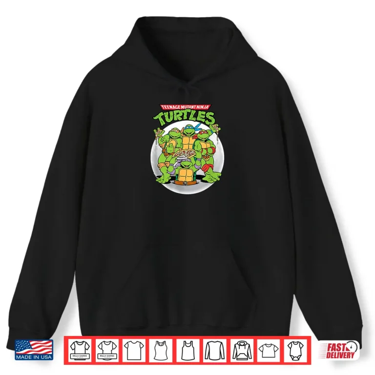 Hoodie Mademark X TMNT Original Classic Full Moon Graphic Shirt