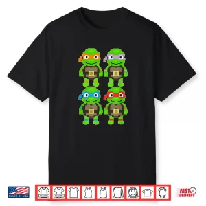 Mademark X Teenage Mutant Ninja Turtles Tmnt Pixel Art Shirt