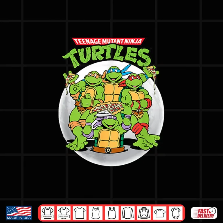 Design Mademark X TMNT Original Classic Full Moon Graphic Shirt