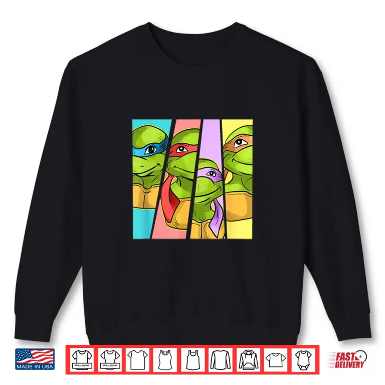 Mademark X Teenage Mutant Ninja Turtles Tmnt Turtle Stripes Shirt 1 Sweatshirt Mademark X Teenage Mutant Ninja Turtles TMNT Turtle Stripes Shirt