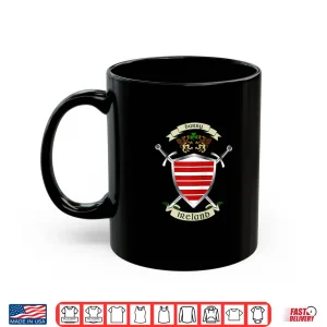 Mug Barry Irish Shield W Crossed Celtic Swords Back Shirt