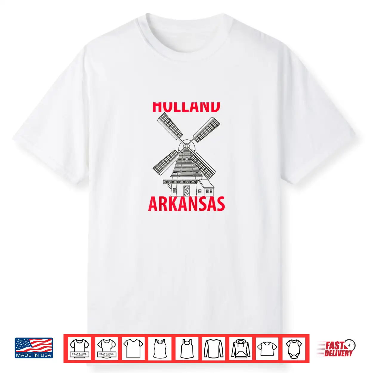 Holland Arkansas Usa Souvenir Classic Travel Shirt Holland Arkansas Usa Souvenir Classic Travel Shirt
