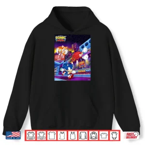 Hoodie Sonic The Hedgehog Sonic Mania Club Spin Shirt