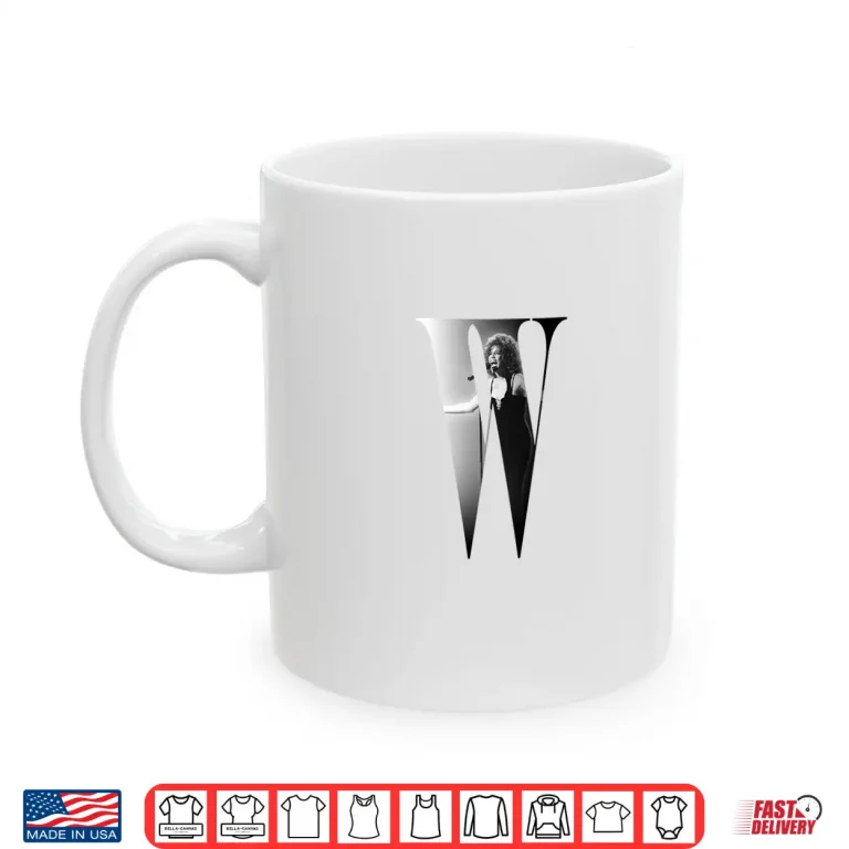 Mug Whitney Houston Official Portrait Music Legend Shirt