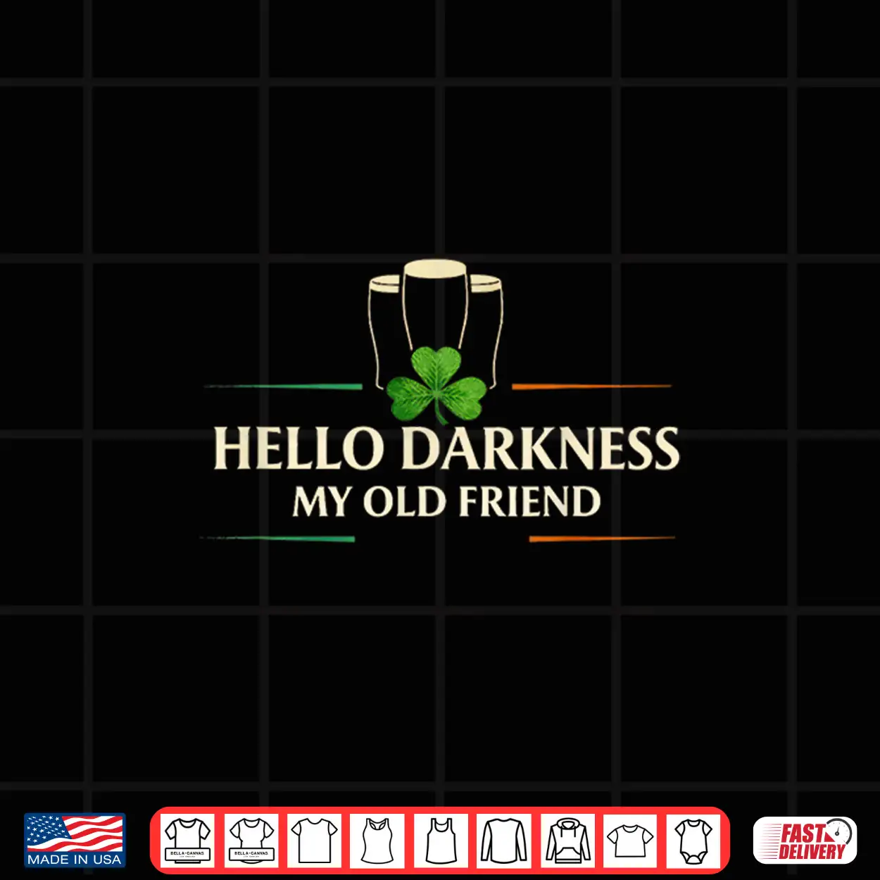 Hello Darkness My Old Friend Irish Drinking St Patricks Day Shirt Hello Darkness My Old Friend Irish Drinking St Patricks Day Shirt