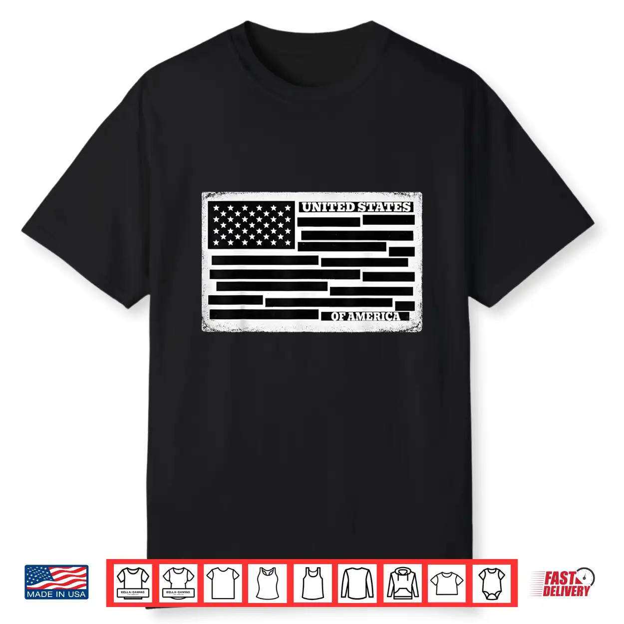 United States Of America Document Censored File Usa Flag Shirt United States Of America Document Censored File Usa Flag Shirt