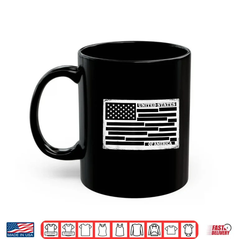 Mug United States Of America Document Censored File USA Flag Shirt