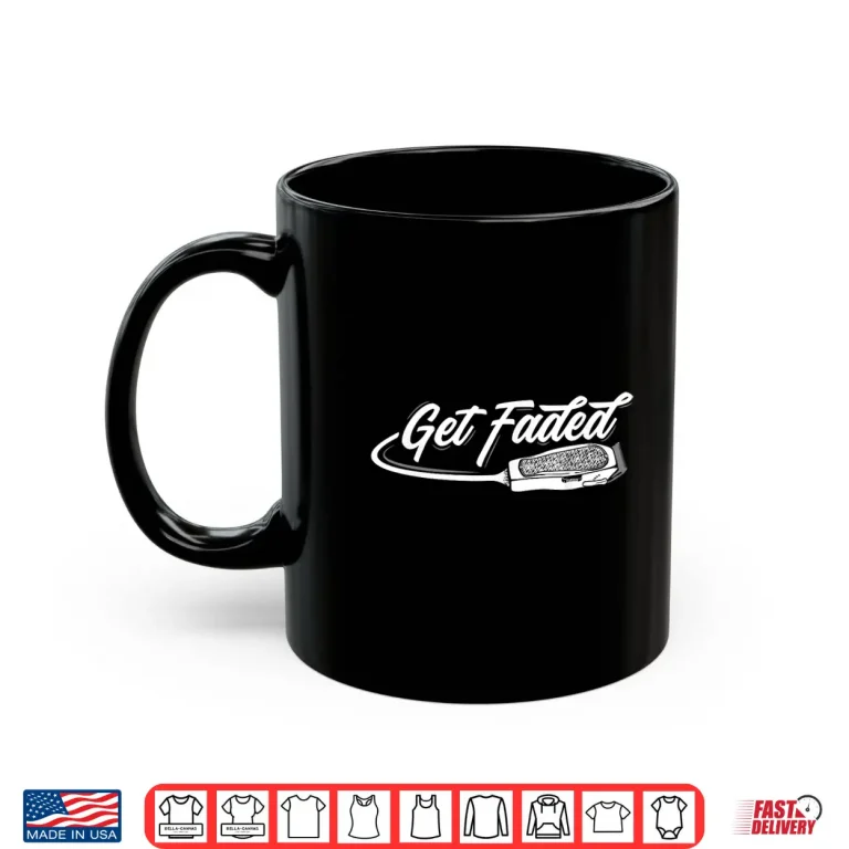 Mug Funny Barber Design Dad Hairstylist Lovers Barber Shirt