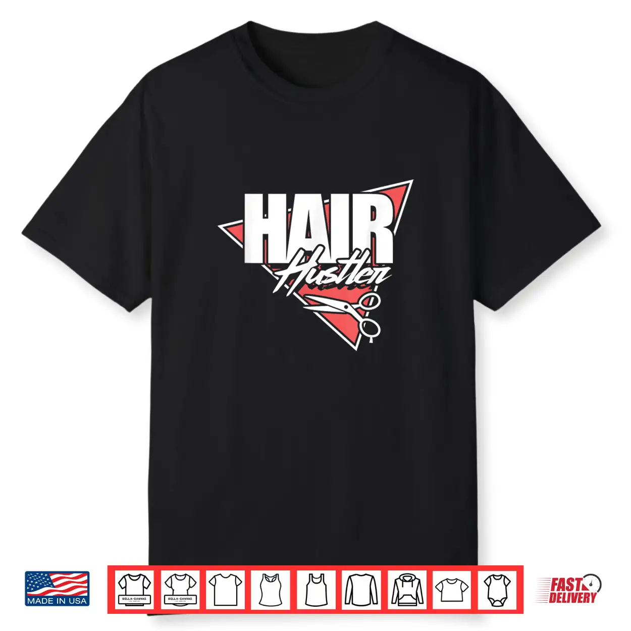 Hair Hustler Funny Hairdresser Hairstylist Barber Salon Shirt Hair Hustler Funny Hairdresser Hairstylist Barber Salon Shirt