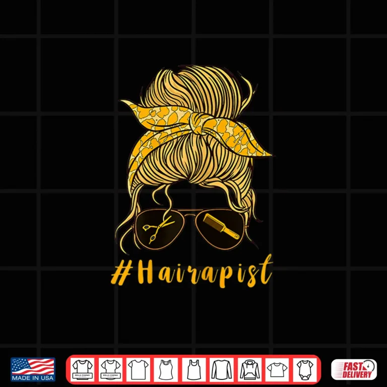 Design Hairdresser Hairapist Girl Hairstylist Hair Salon Shirt