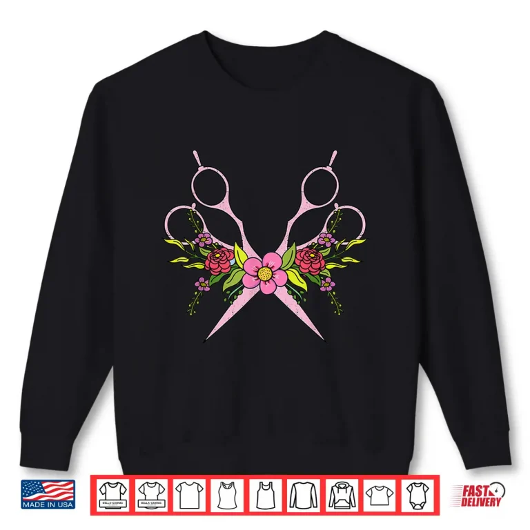 Sweatshirt Hairstylist Beautician Hairdresser Hairstyling Shirt