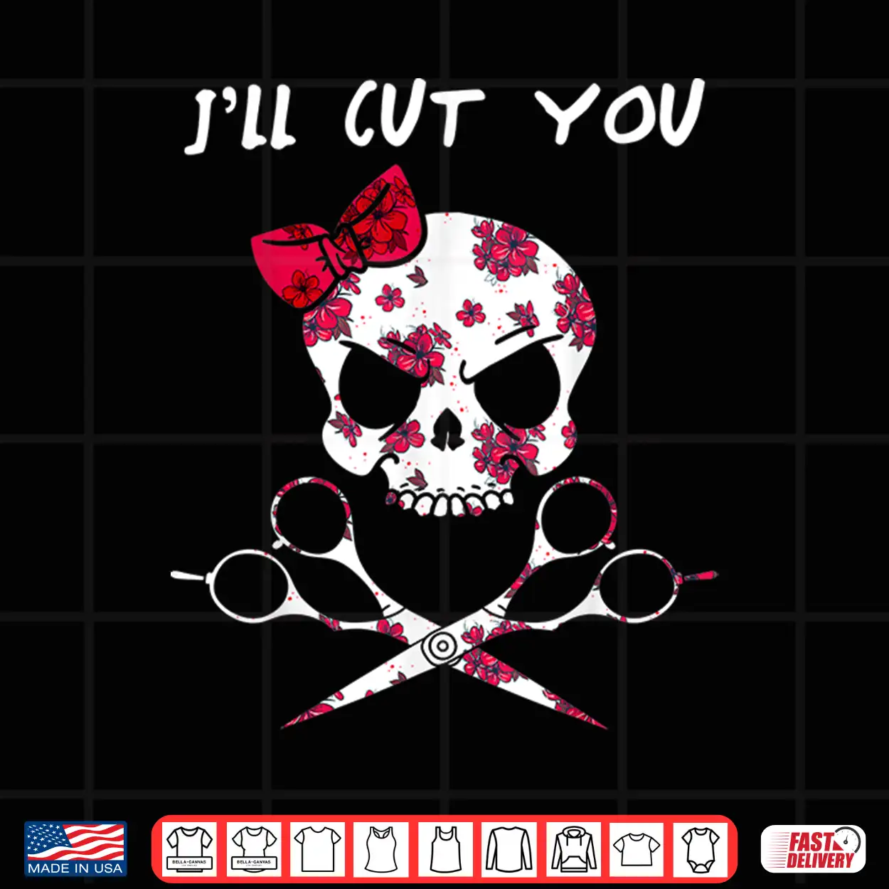 I’Ll Cut You Hairstylist Beautician Hairdresser Shirt I’Ll Cut You Hairstylist Beautician Hairdresser Shirt