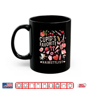 Cupids Hairstylist Valentines Day Beauty Hair Salon Shirt 2 Mug Cupids Hairstylist Valentines Day Beauty Hair Salon Shirt