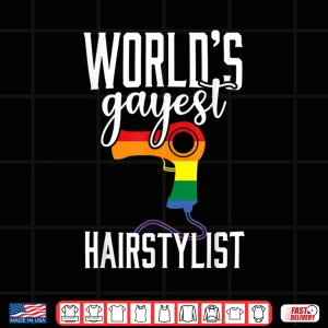 Gay Hairstylist Funny Lgbt Pride Hairdresser Gift Shirt 4 Design Gay Hairstylist Funny LGBT Pride Hairdresser Gift Shirt