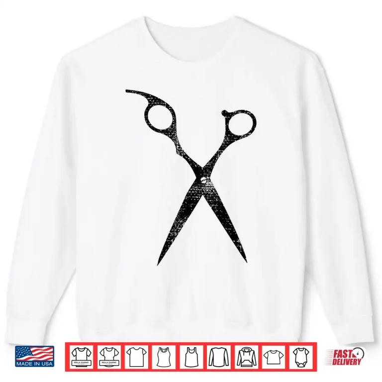 Sweatshirt Hairdresser Shirt Barber Shop Tee Hairstylist Gift Shirt