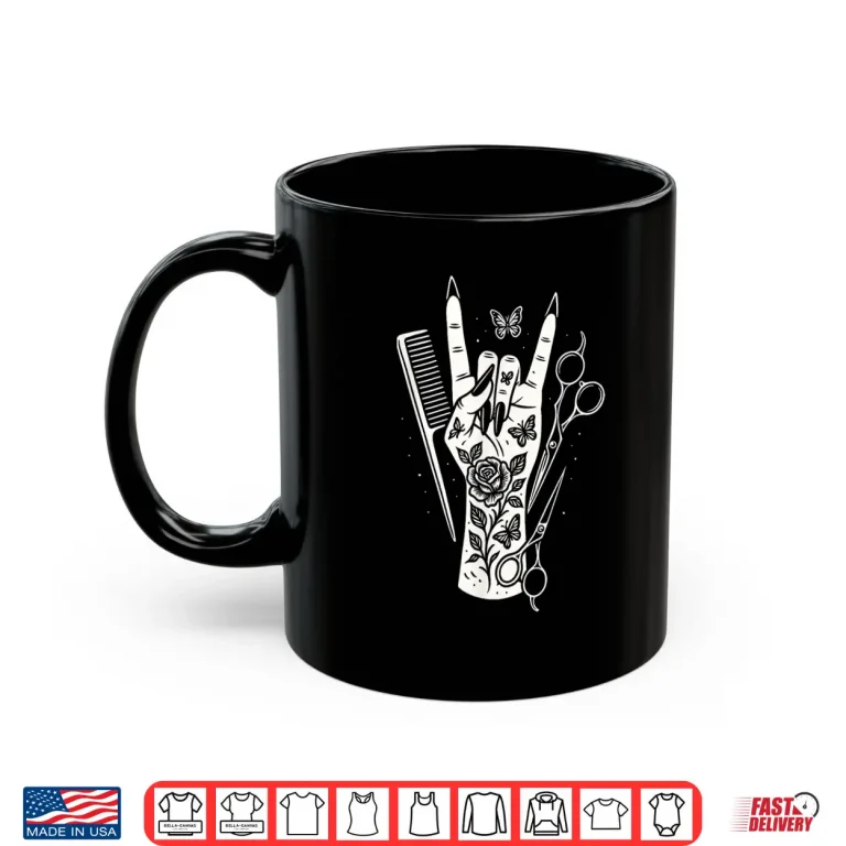 Mug Hairstylists Funny Hairdressing Salon Artistic Shirt