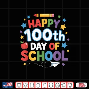 Happy 100Th Day Of School Boys Student Celebration Shirt 3 Design Happy 100th Day Of School Boys Student Celebration Shirt