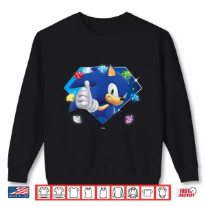 Sweatshirt Sonic The Hedgehog 35th Anniversary Emerald Legacy Shirt