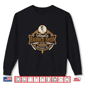 Sweatshirt Andy Griffith Show FloydS Barber Shop Classic Tv Shirt