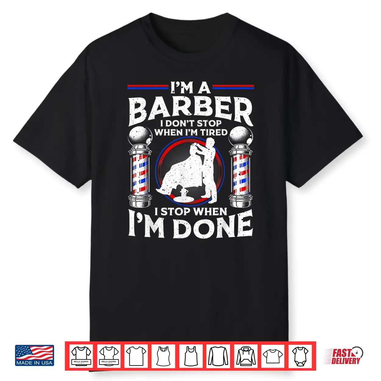 Barber Hairstyling Professional Quote Minimalist Design Shirt Barber Hairstyling Professional Quote Minimalist Design Shirt