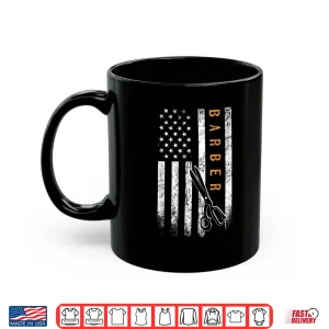 Barber American Flag Patriotic Barbershop Graphic Shirt 3 Mug Barber American Flag Patriotic Barbershop Graphic Shirt