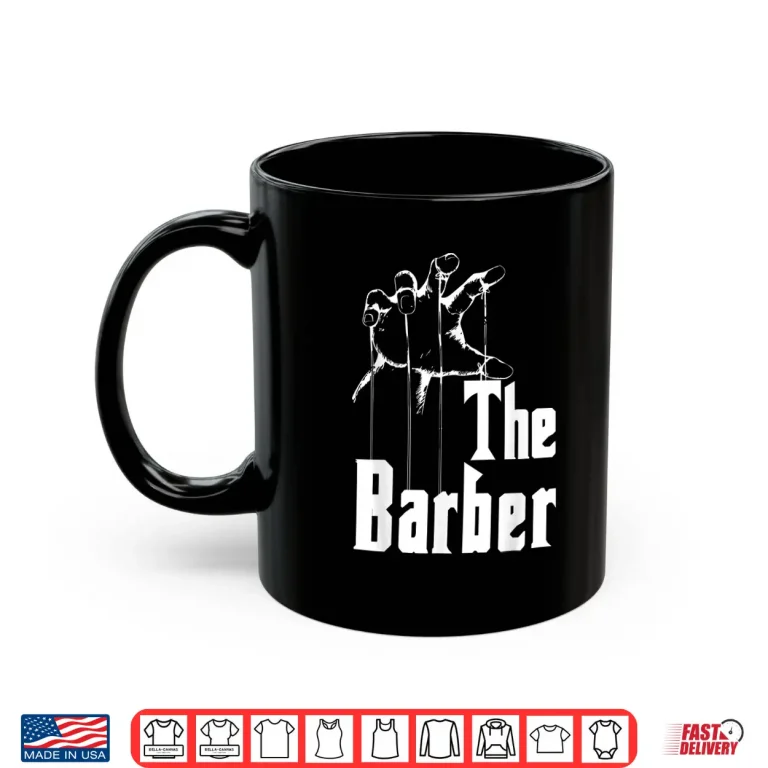 Mug Barber Haircut Barbershop Nostalgic Cinema Gift Shirt
