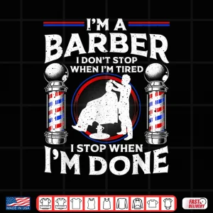 Barber Hairstyling Professional Quote Minimalist Design Shirt 4 Design Barber Hairstyling Professional Quote Minimalist Design Shirt