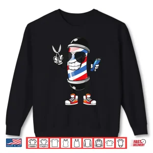 Barber Pole Barbershop Haircut Professional Graphic Shirt 2 Sweatshirt Barber Pole Barbershop Haircut Professional Graphic Shirt