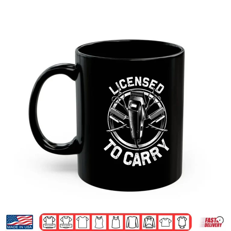 Mug Barber Hairstyling Stylist Tools Professional Design Shirt