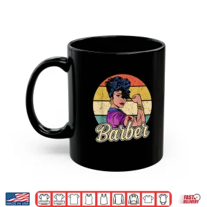 Barber Professional Vintage Female Stylist Aesthetic Shirt 3 Mug Barber Professional Vintage Female Stylist Aesthetic Shirt