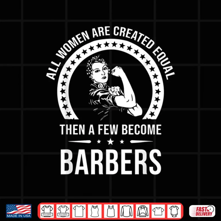 Design Barber Professional Minimalist Graphic Design Shirt