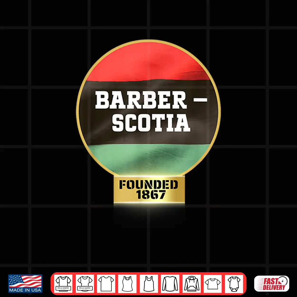 Barber Scotia Collegiate Pride Academic Heritage Shirt Barber Scotia Collegiate Pride Academic Heritage Shirt