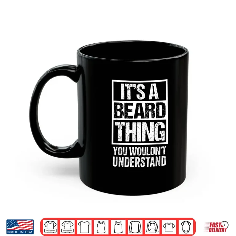 Mug Beard Culture Grooming Professional Minimalist Design Shirt