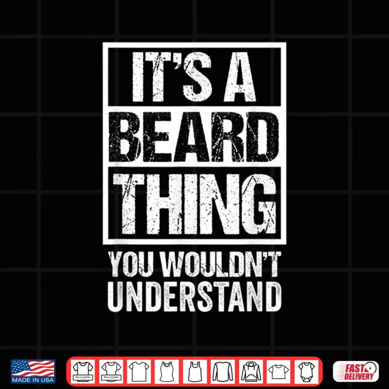 Design Beard Culture Grooming Professional Minimalist Design Shirt