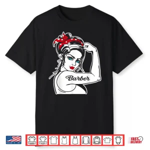 Female Stylist Empowerment Vintage Pin Up Aesthetic Shirt