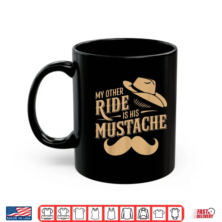Mug Mustache Culture Humor Grooming Aesthetic Shirt