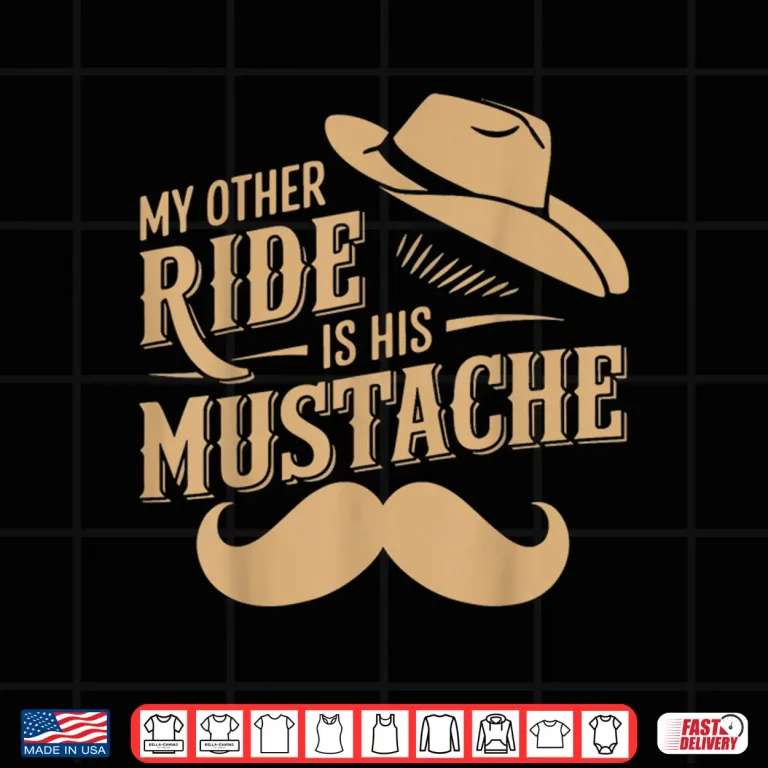 Design Mustache Culture Humor Grooming Aesthetic Shirt