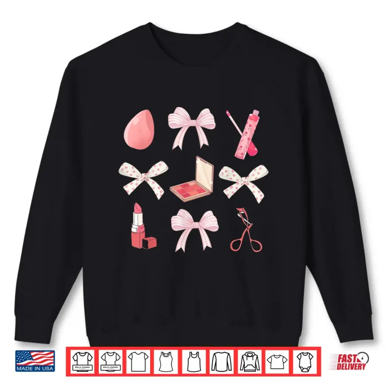 Sweatshirt Coquette Cosmetician Makeup Artist Beautician Professional Shirt
