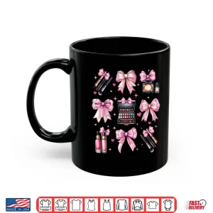 Mug Coquette Bow Makeup Artist Mua Aesthetic Graphic Shirt