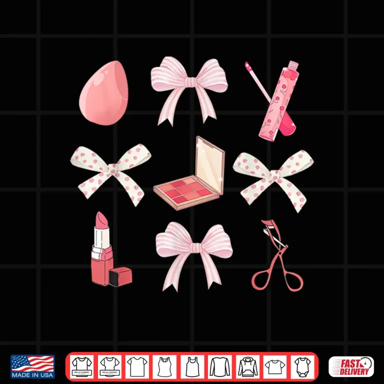 Design Coquette Cosmetician Makeup Artist Beautician Professional Shirt