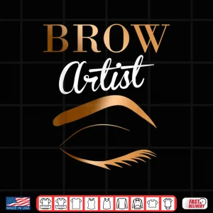 Eyebrow Artist Microblading Professional Cosmetic Design Shirt 3 Design Eyebrow Artist Microblading Professional Cosmetic Design Shirt