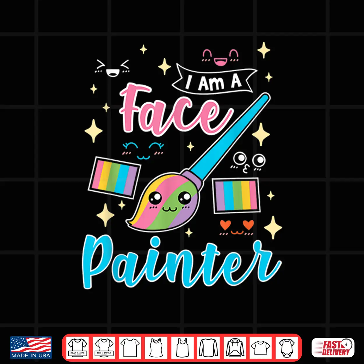 Face Painter Professional Makeup Artist Gift Shirt Face Painter Professional Makeup Artist Gift Shirt