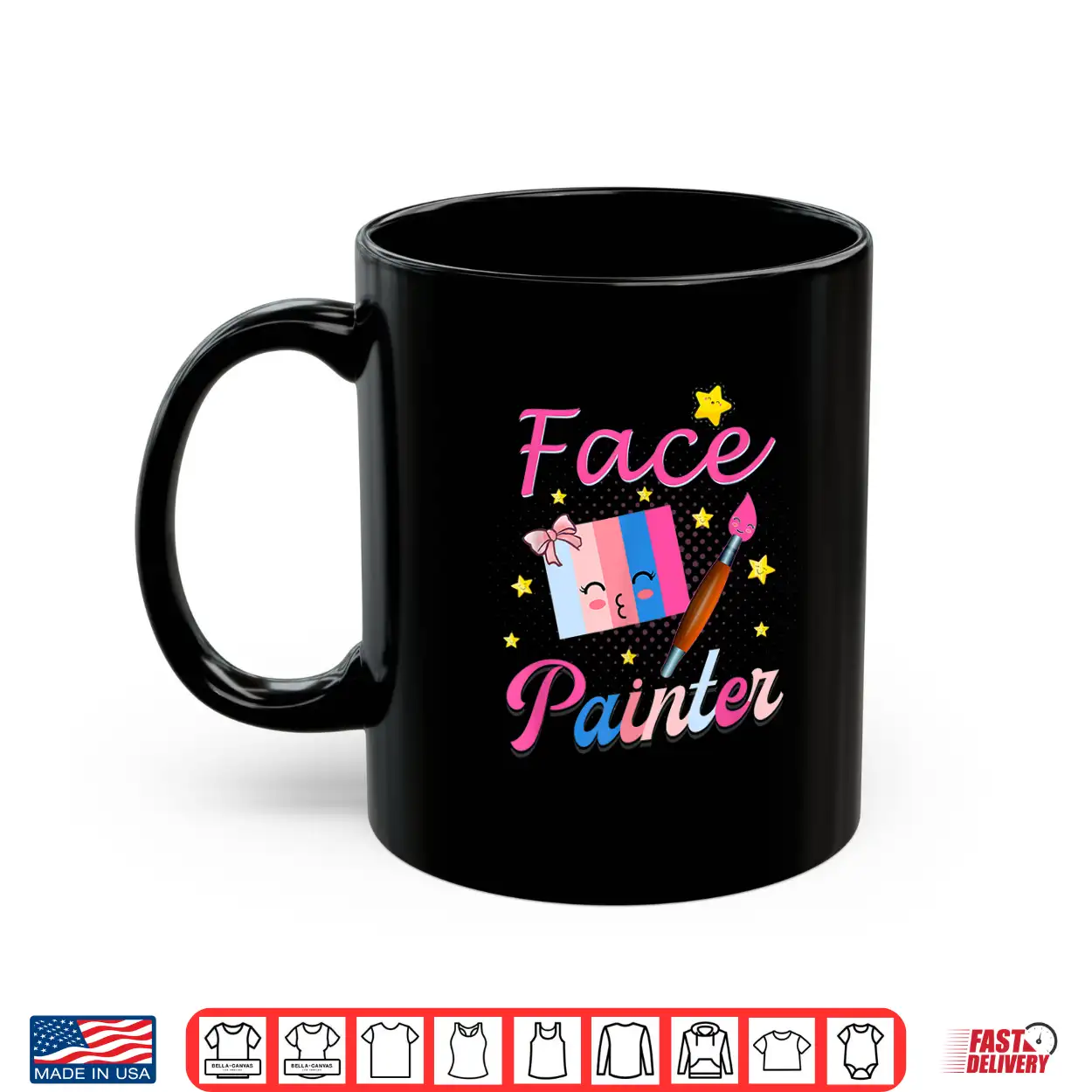 Face Painter Professional Makeup Artist Graphic Shirt Face Painter Professional Makeup Artist Graphic Shirt