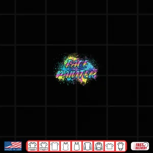 Design Face Painting Face Painter Makeup Artist Artistic Shirt