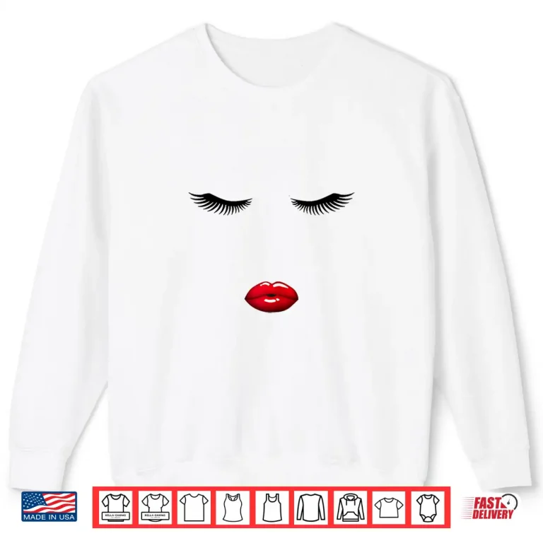 Sweatshirt Lipstick And Lashes Artist Eyelash Professional Shirt