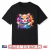 Makeup And Cats Animal Lover Cosmetic Graphic Shirt