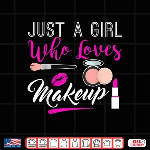 Design Loves Makeup Cosmetic Professional Aesthetic Graphic Shirt