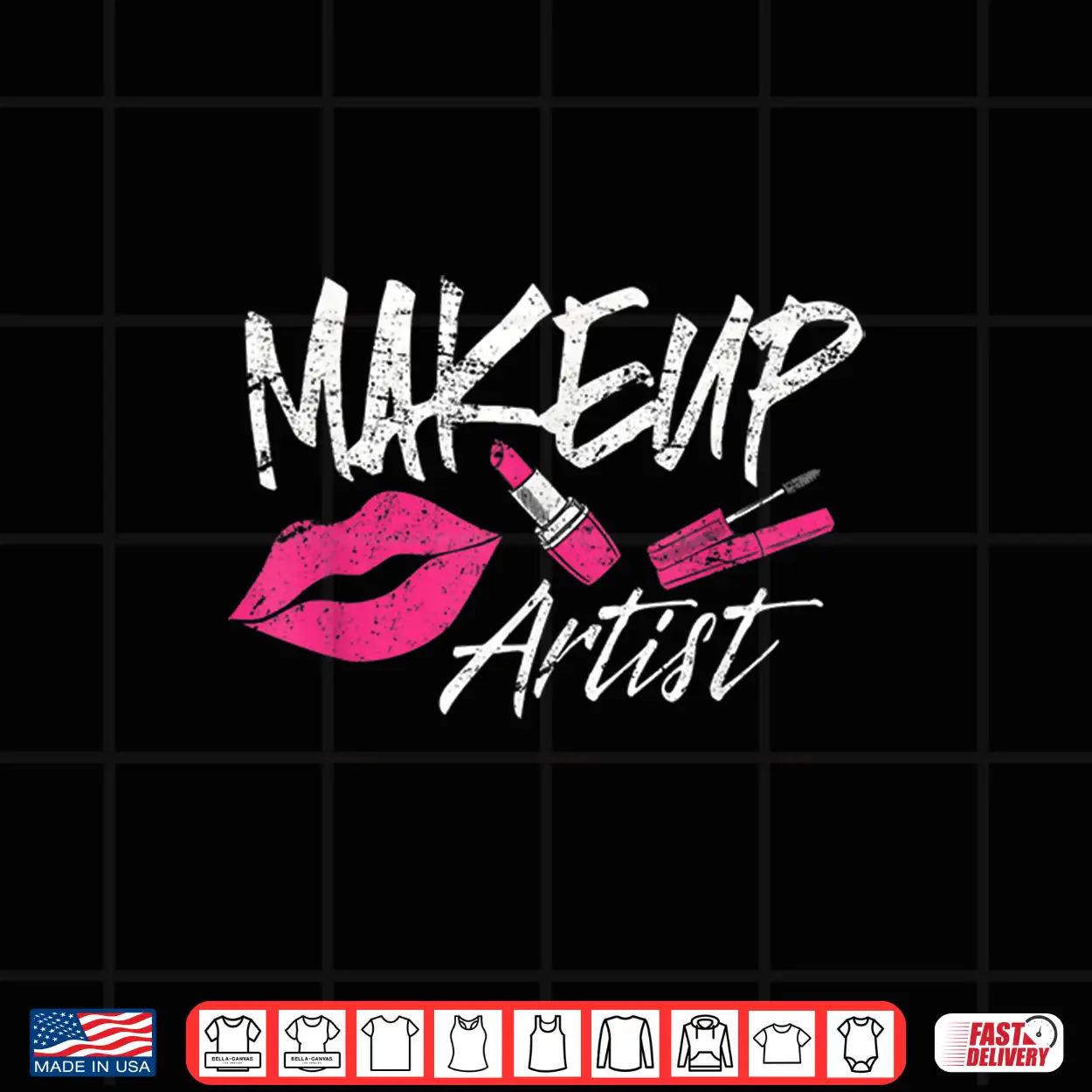 Makeup Artist Cosmetic Industry Fashion Graphic Shirt Makeup Artist Cosmetic Industry Fashion Graphic Shirt