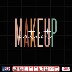 Design Makeup Artist Professional Beautician Cosmetician Shirt